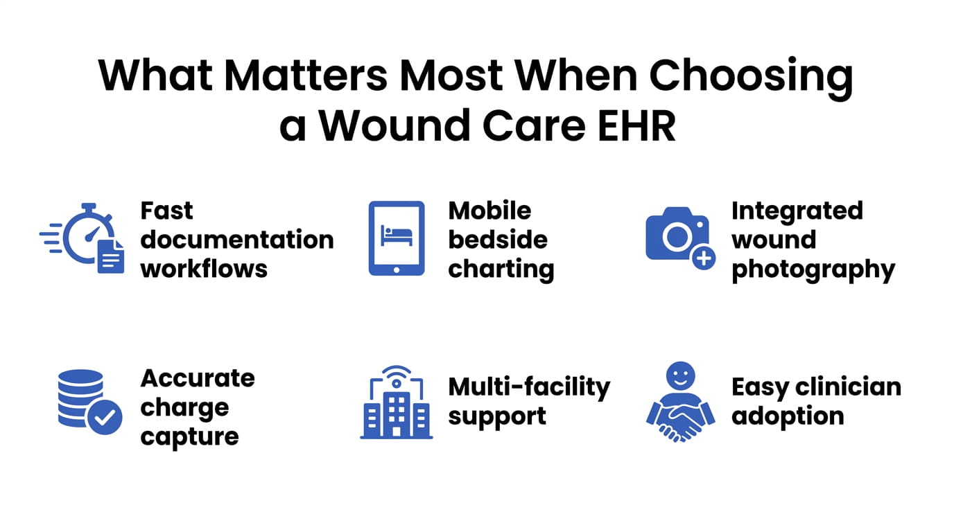 What Matters Most When Choosinga Wound Care EHR