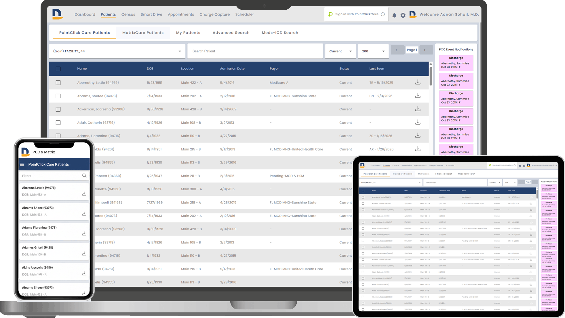 PointClickCare (PCC) & Matrix Integration